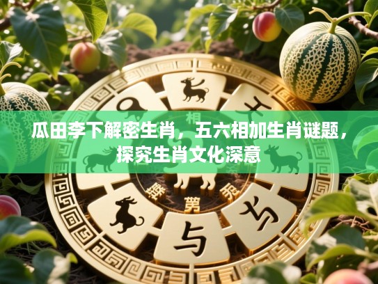 瓜田李下解密生肖，五六相加生肖谜题，探究生肖文化深意