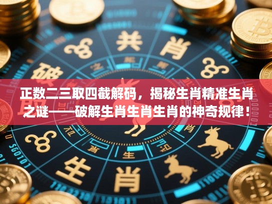 正数二三取四截解码，揭秘生肖精准生肖之谜——破解生肖生肖生肖的神奇规律！