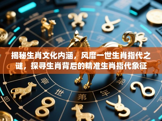 揭秘生肖文化内涵，风靡一世生肖指代之谜，探寻生肖背后的精准生肖指代象征