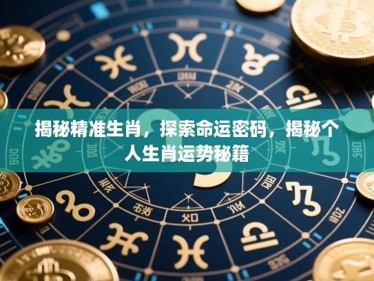揭秘精准生肖，探索命运密码，揭秘个人生肖运势秘籍