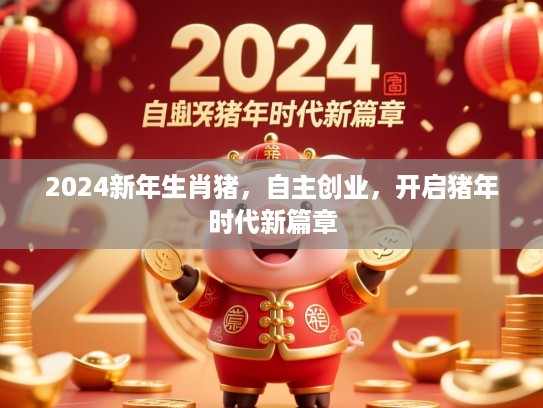2024新年生肖猪，自主创业，开启猪年时代新篇章