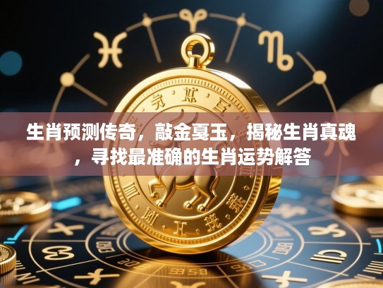 生肖预测传奇，敲金戛玉，揭秘生肖真魂，寻找最准确的生肖运势解答