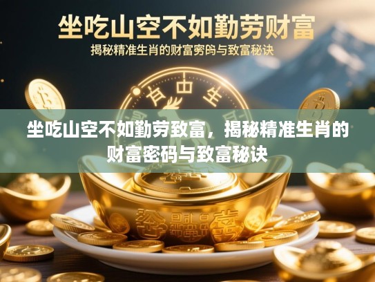 坐吃山空不如勤劳致富，揭秘精准生肖的财富密码与致富秘诀
