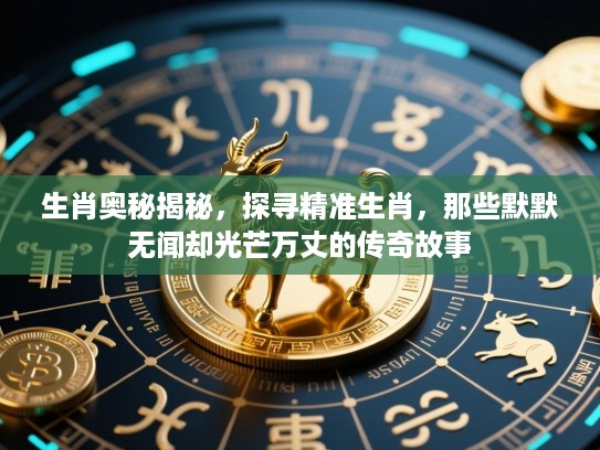 生肖奥秘揭秘，探寻精准生肖，那些默默无闻却光芒万丈的传奇故事