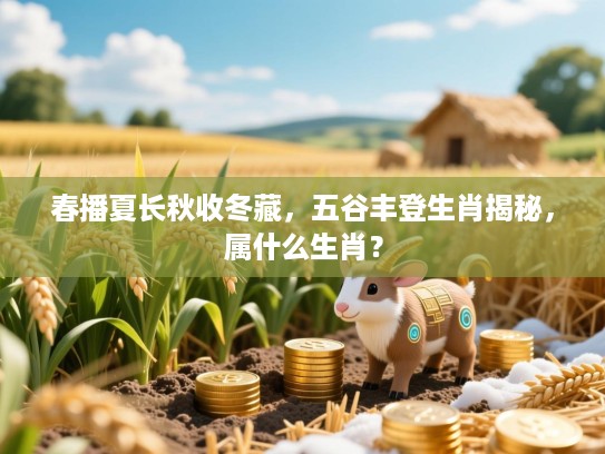 春播夏长秋收冬藏，五谷丰登生肖揭秘，属什么生肖？