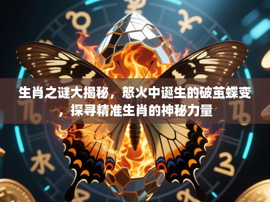 生肖之谜大揭秘，怒火中诞生的破茧蝶变，探寻精准生肖的神秘力量
