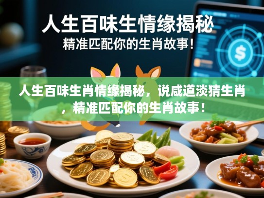 人生百味生肖情缘揭秘，说咸道淡猜生肖，精准匹配你的生肖故事！