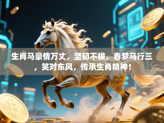 生肖马豪情万丈,坚韧不拔,春梦马行三,笑对东风,传承生肖精神! 生肖马豪情万丈,坚韧不拔,春梦马行三,笑对东风,传承生肖精神!