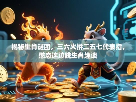 揭秘生肖谜团，三六火拼二五七代表指，憨态连蹦跳生肖趣谈
