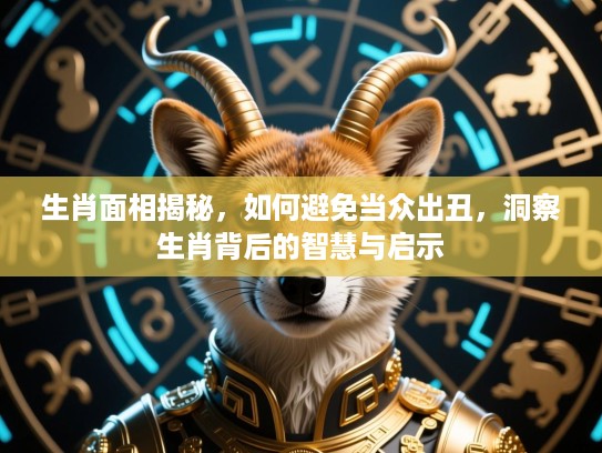 生肖面相揭秘，如何避免当众出丑，洞察生肖背后的智慧与启示