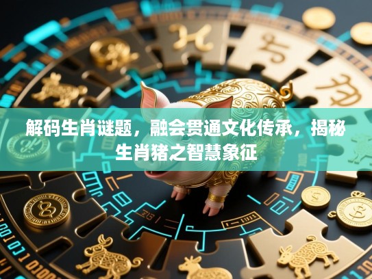 解码生肖谜题，融会贯通文化传承，揭秘生肖猪之智慧象征