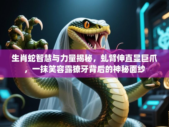 生肖蛇智慧与力量揭秘，虬臂伸直显巨爪，一抹笑容露獠牙背后的神秘面纱