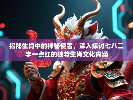揭秘生肖中的神秘使者，深入探讨七八二字一点红的独特生肖文化内涵