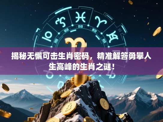 揭秘无懈可击生肖密码，精准解答勇攀人生高峰的生肖之谜！