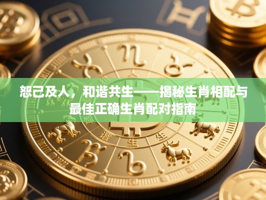 恕己及人,和谐共生——揭秘生肖相配与最佳正确生肖配对指南 恕己及人,和谐共生——揭秘生肖相配与最佳正确生肖配对指南