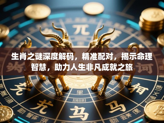 生肖之谜深度解码，精准配对，揭示命理智慧，助力人生非凡成就之旅
