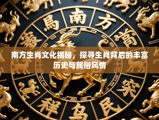 南方生肖文化揭秘,探寻生肖背后的丰富历史与民俗风情 南方生肖文化揭秘,探寻生肖背后的丰富历史与民俗风情