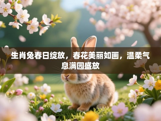 生肖兔春日绽放,春花美丽如画,温柔气息满园盛放 生肖兔春日绽放,春花美丽如画,温柔气息满园盛放