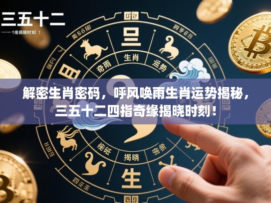 解密生肖密码，呼风唤雨生肖运势揭秘，三五十二四指奇缘揭晓时刻！