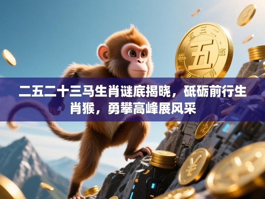 二五二十三马生肖谜底揭晓，砥砺前行生肖猴，勇攀高峰展风采