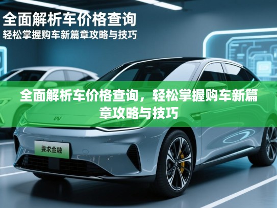 全面解析车价格查询，轻松掌握购车新篇章攻略与技巧