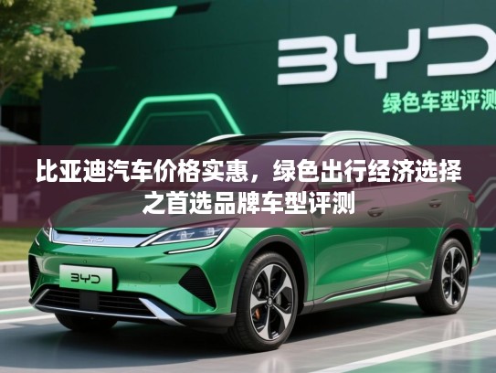 比亚迪汽车价格实惠，绿色出行经济选择之首选品牌车型评测