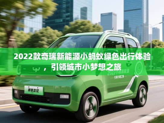 2022款奇瑞新能源小蚂蚁绿色出行体验，引领城市小梦想之旅