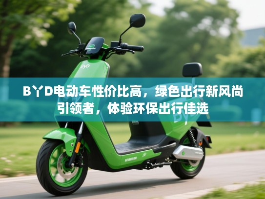 B丫D电动车性价比高，绿色出行新风尚引领者，体验环保出行佳选