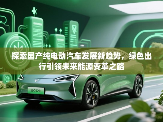 探索国产纯电动汽车发展新趋势，绿色出行引领未来能源变革之路