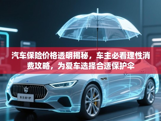 汽车保险价格透明揭秘，车主必看理性消费攻略，为爱车选择合适保护伞