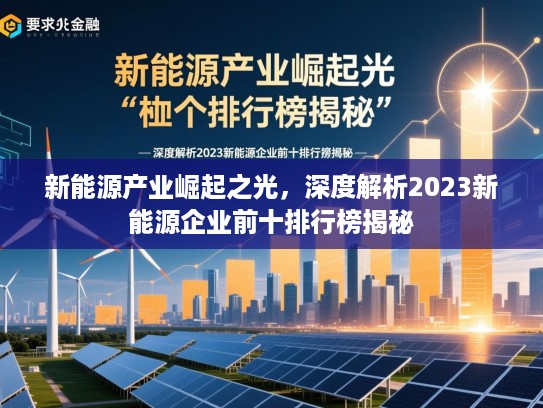新能源产业崛起之光，深度解析2023新能源企业前十排行榜揭秘