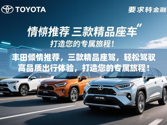丰田倾情推荐,三款精品座驾,轻松驾驭高品质出行体验,打造您的专属旅程! 丰田倾情推荐,三款精品座驾,轻松驾驭高品质出行体验,打造您的专属旅程!