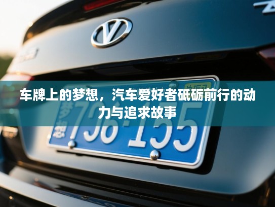 车牌上的梦想,汽车爱好者砥砺前行的动力与追求故事 车牌上的梦想,汽车爱好者砥砺前行的动力与追求故事
