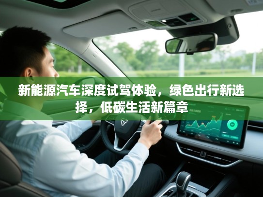 新能源汽车深度试驾体验，绿色出行新选择，低碳生活新篇章