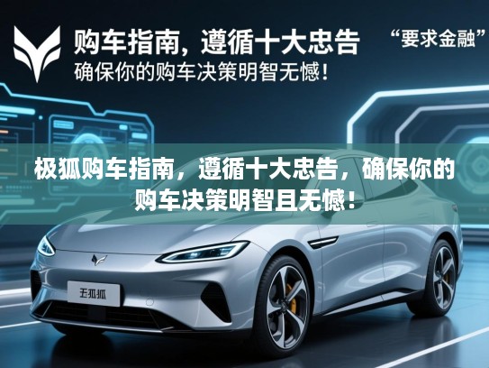 极狐购车指南,遵循十大忠告,确保你的购车决策明智且无憾! 极狐购车指南,遵循十大忠告,确保你的购车决策明智且无憾!