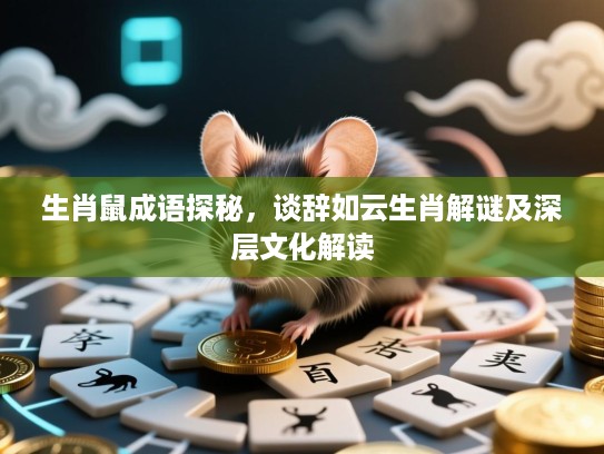 生肖鼠成语探秘,谈辞如云生肖解谜及深层文化解读 生肖鼠成语探秘,谈辞如云生肖解谜及深层文化解读