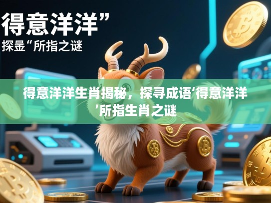 得意洋洋生肖揭秘,探寻成语‘得意洋洋’所指生肖之谜 得意洋洋生肖揭秘,探寻成语‘得意洋洋’所指生肖之谜