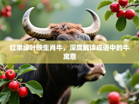 红果绿叶映生肖牛，深度解读成语中的牛寓意