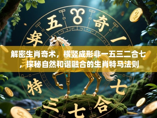解密生肖奇术，横竖成形非一五三二合七，探秘自然和谐融合的生肖特马法则