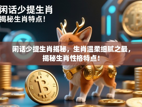 闲话少提生肖揭秘,生肖温柔细腻之最,揭秘生肖性格特点! 闲话少提生肖揭秘,生肖温柔细腻之最,揭秘生肖性格特点!