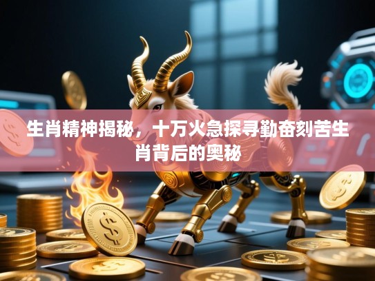 生肖精神揭秘，十万火急探寻勤奋刻苦生肖背后的奥秘