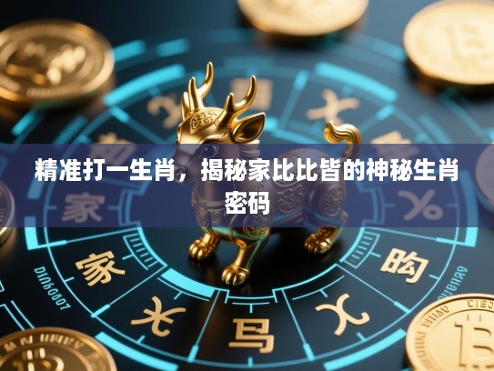 精准打一生肖，揭秘家比比皆的神秘生肖密码
