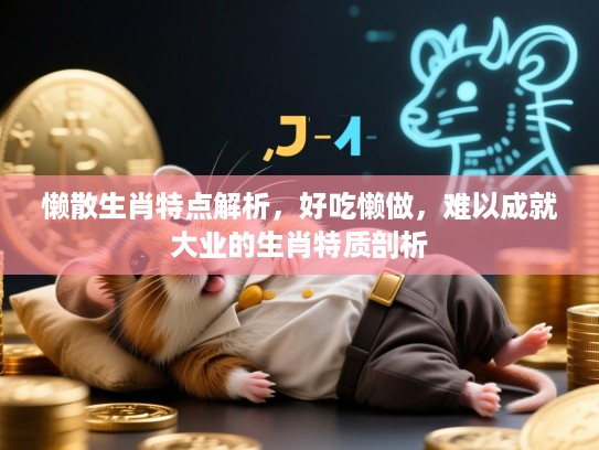 懒散生肖特点解析,好吃懒做,难以成就大业的生肖特质剖析 懒散生肖特点解析,好吃懒做,难以成就大业的生肖特质剖析