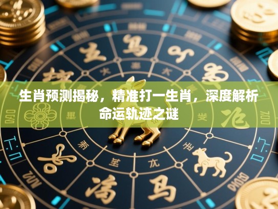 生肖预测揭秘,精准打一生肖,深度解析命运轨迹之谜 生肖预测揭秘,精准打一生肖,深度解析命运轨迹之谜