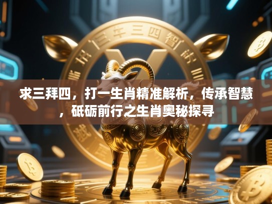 求三拜四,打一生肖精准解析,传承智慧,砥砺前行之生肖奥秘探寻 求三拜四,打一生肖精准解析,传承智慧,砥砺前行之生肖奥秘探寻