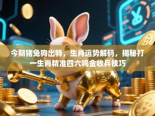 今期猪兔狗出特，生肖运势解码，揭秘打一生肖精准四六鸣金收兵技巧