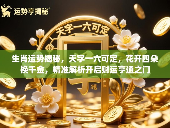 生肖运势揭秘，天字一六可定，花开四朵换千金，精准解析开启财运亨通之门
