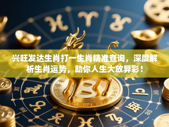 兴旺发达生肖打一生肖精准查询，深度解析生肖运势，助你人生大放异彩！