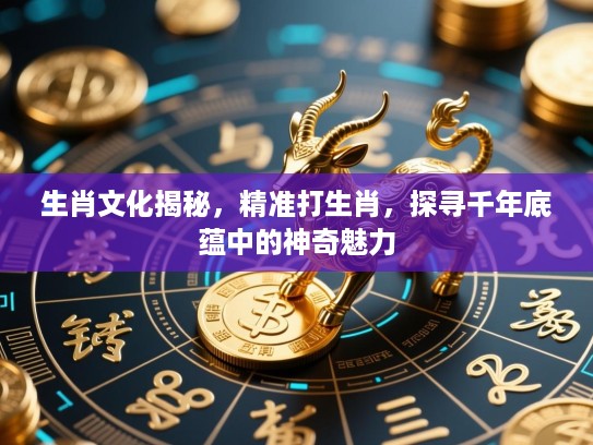 生肖文化揭秘，精准打生肖，探寻千年底蕴中的神奇魅力