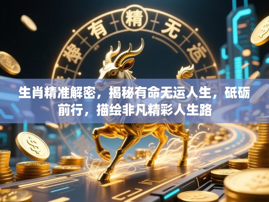 生肖精准解密，揭秘有命无运人生，砥砺前行，描绘非凡精彩人生路